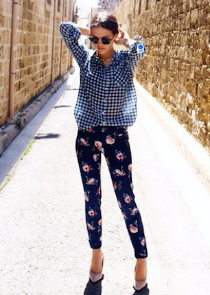 How To Style Printed Pants Like A Pro | elyshalenkin.com | Mind Body Soul Stylist