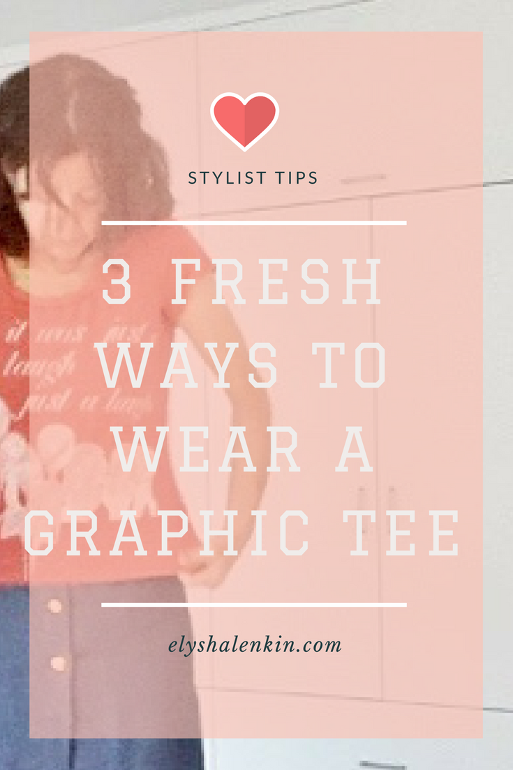 The graphic tee is a staple wardrobe item that can be elevated when styled with unexpected pieces. In this video, I'll show 3 ways to wear your graphic tee.