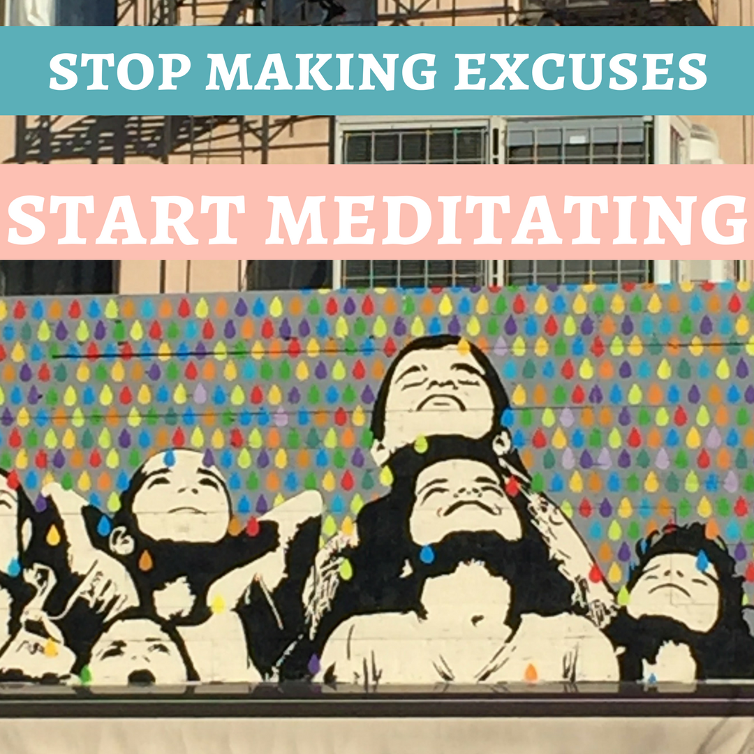 It's time to overcome the 3 reasons why you're not meditating. In this video, I'll explain why these reasons aren't legit and how to start meditating now.