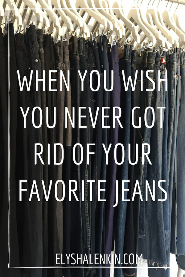 Do you suffer from closet cleanout remorse where you wish you hadn't gotten rid of something? Read on for my stylist tips on how to handle it and enjoy your simplified style.