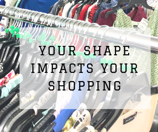 To answer the question, what is my body shape, relies on two important factors. If you only look at one aspect, you're not seeing the whole picture, and you won't be able to fully understand how your body shape contributes to your style.