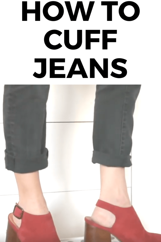 When you want your outfit to feel like spring but it's cold outside, these style tips share how to cuff jeans and other style hacks that get your outfit spring ready.