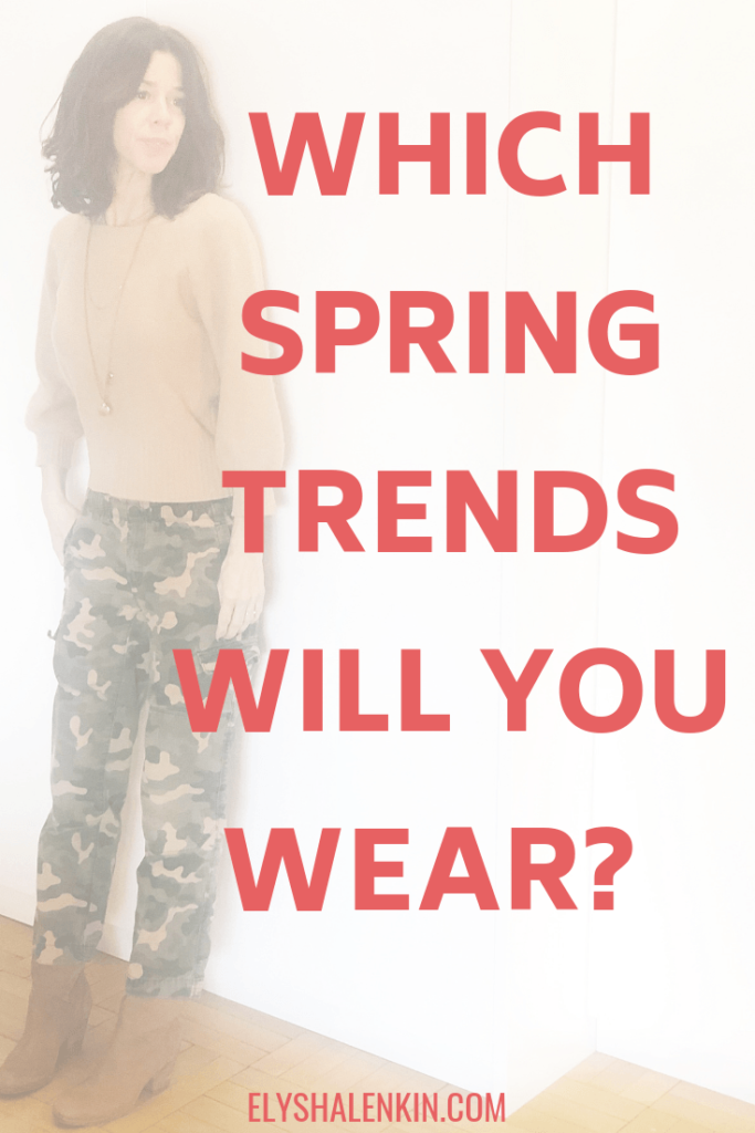 Figure out which spring 2019 fashion trends will be right for your style so you look current and feel confident in your clothes.