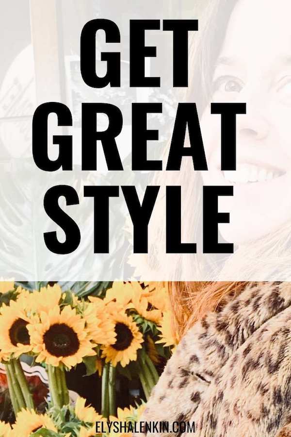 Get great style text overlay of image with a woman.