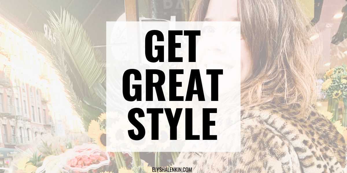 Get great style text overlay of image with a woman.