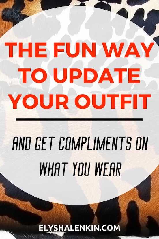The fun way to update your outfit and get compliments on what you wear graphic overlay image of mixed animal prints