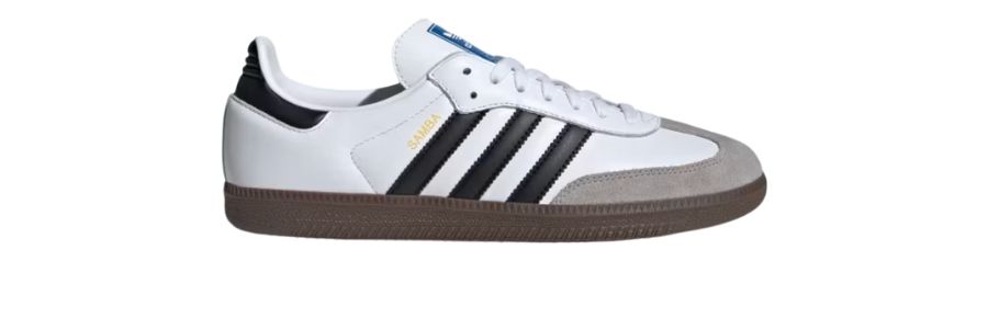 Adidas Sambas in black and white